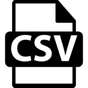 au format CSV
